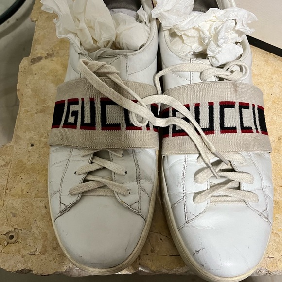 Gucci Ace stripe Ivory - Picture 2 of 6